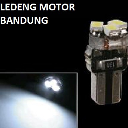 LED T5 3 Mata Nine Luminos Lampu Speedometer Motor Mobil