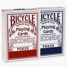 Bicycle® Seconds Poker Playing Cards Deck Standard Index