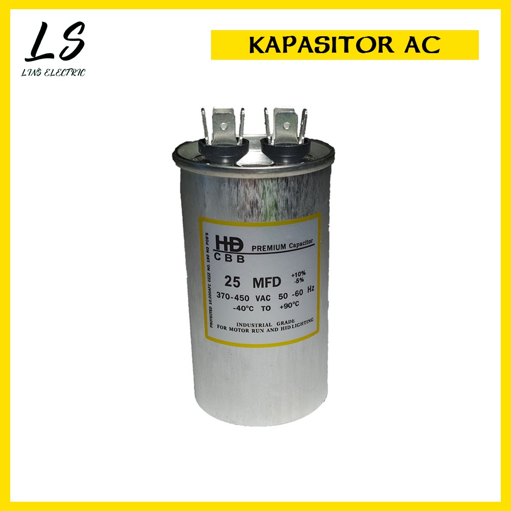 Kapasitor AC / Capacitor AC / Running AC (25,30,35,40,45,50,60)