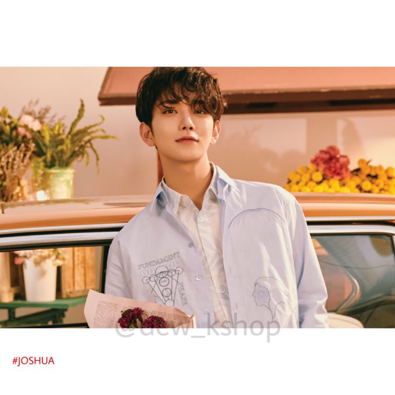 POSTER SEVENTEEN - 'Your Choice' ONE SIDE Ver. #JOSHUA #DK #SEUNGKWAN