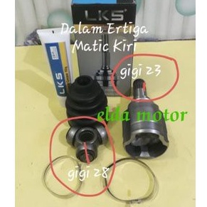 CV.Joint Dalam As Roda Depan Dalam Suzuki Ertiga Matic Kiri