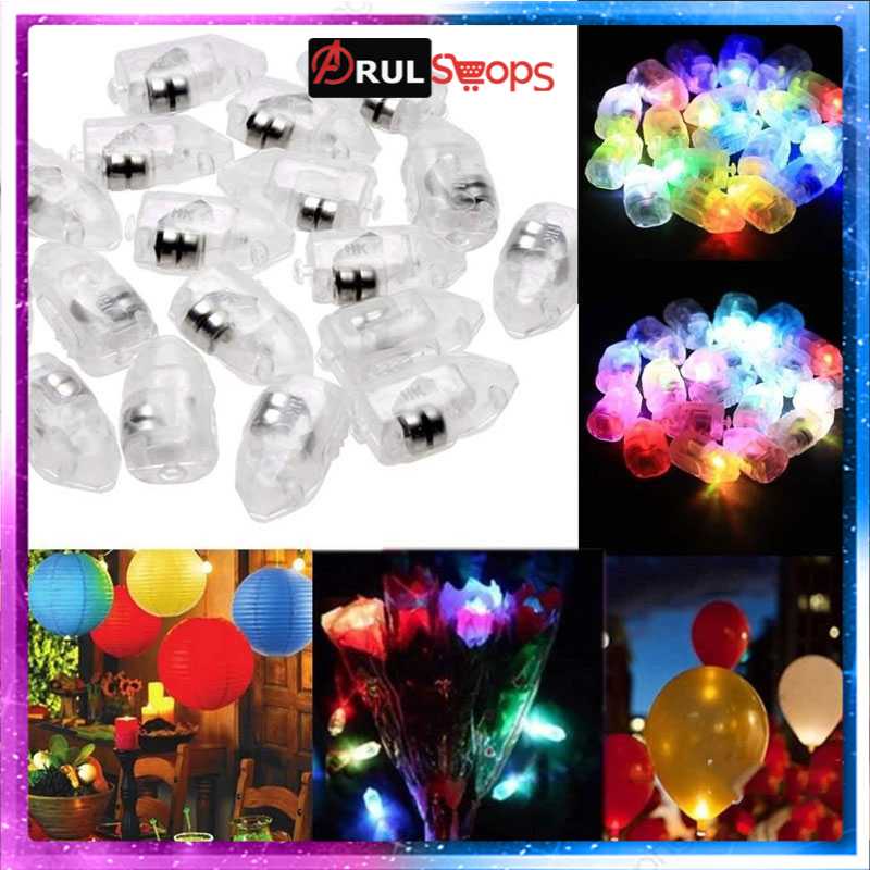 WuFang Lampu Balon LED Multifungsi 50 PCS - XX50