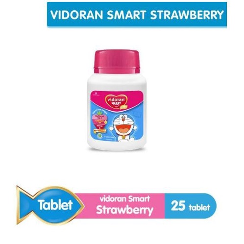 VIDORAN SMART VITAMIN TABLET HISAP ANAK ISI 25 TABLET ORIGINAL-BPOM