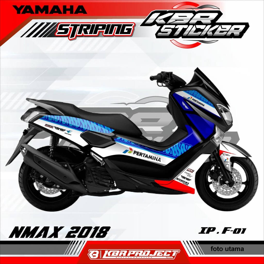 (COD) STICKER STRIPING NMAX 2018 - STICKER STRIPING NMAX 2018 -01