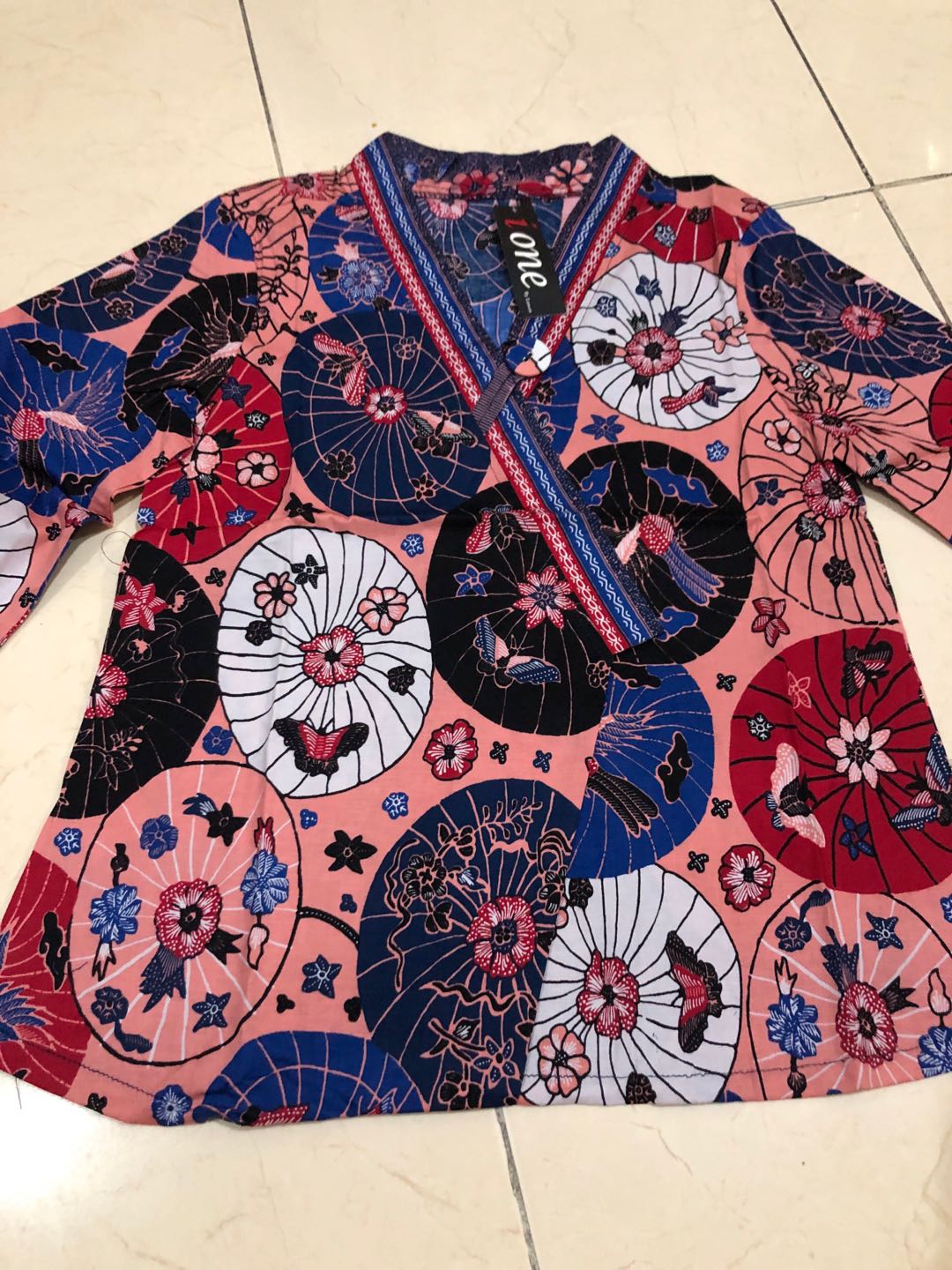 Kawai - Long Kyoto Top / Atasan Batik Wanita Lengan Panjang