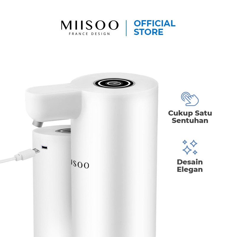 MIISOO Pompa Air Galon Elektrik Listrik Portable Water Electric Pump Premium