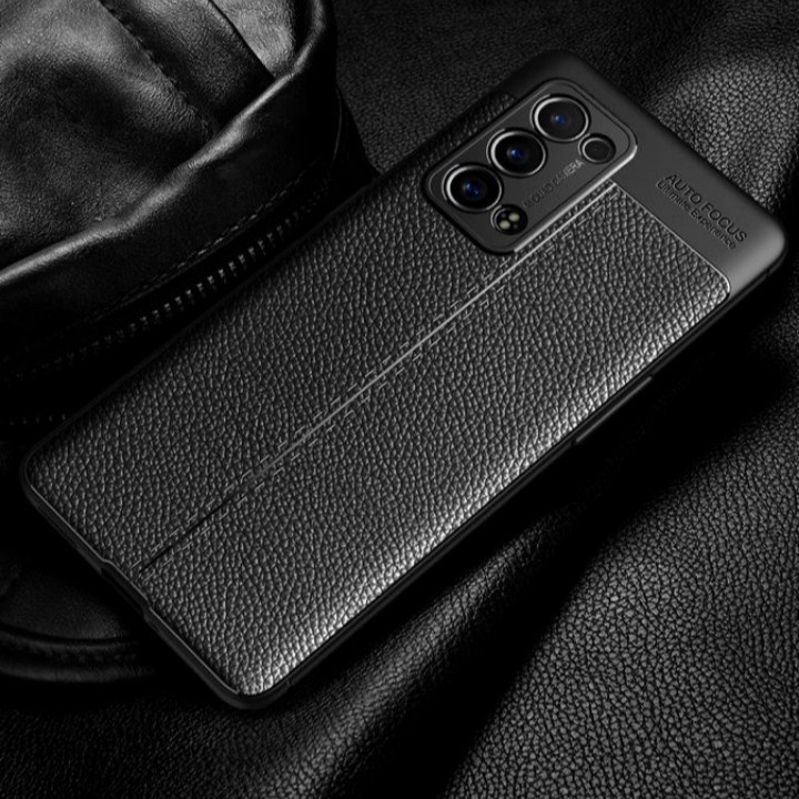 CASE OPPO RENO 6 PRO 5G LEATHER CASE AUTOFOKUS SOFTCASE ORIGINAL