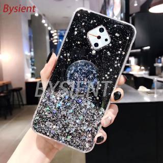 Kesing hp Vivo S1 Pro Soft TPU Motif Bintang Glitter Bling