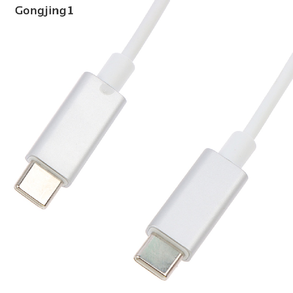 Gongjing1 Kabel Charger USB Tipe C Om Magnetikische 1 2 T-Tip L-Tip Untuk Mac Book Air