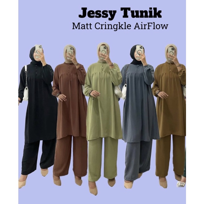 STELAN TUNIK CRINKLE || STELAN JUMBO || STELAN PREMIUM