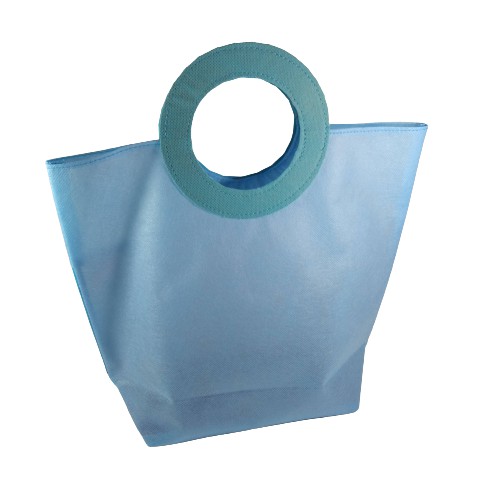 Tas Ultah BT21 Pegangan Bulat BT21 Promo BTS  Tas SouvenirGoodie Bag BT21 Blue  Murah Unik Terlaris-2