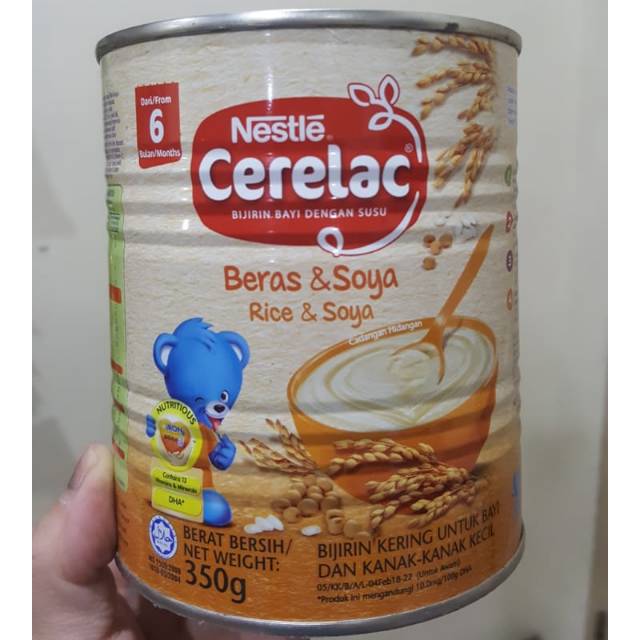 

NESTLE CERELAC SOYA 350 GR ORI MALAYSIA