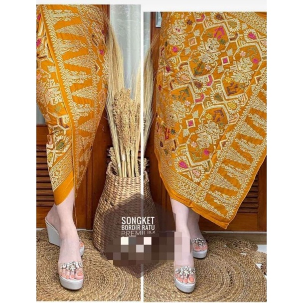 Kamen Songket/Kamen Bordir Bali/ Kamen Bali Murah /Lembaran