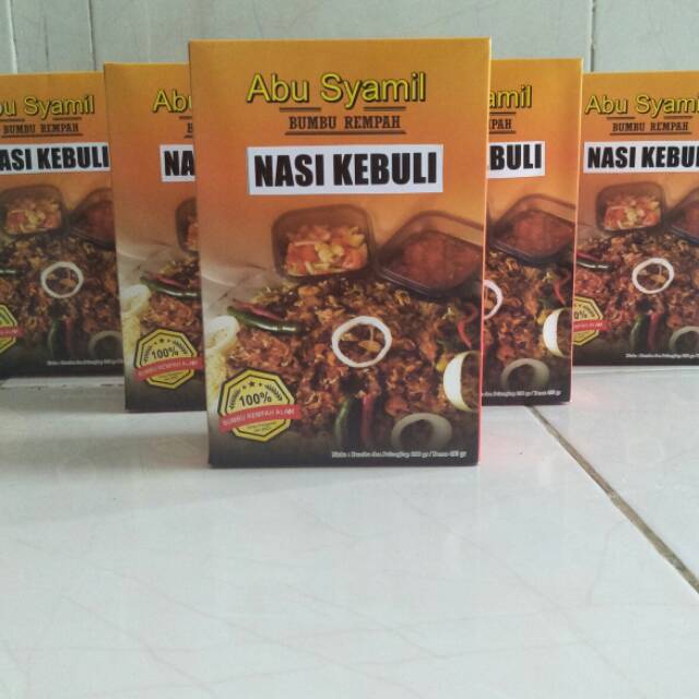 

Nasi Arab bumbu kebuli briyani biryani Instan