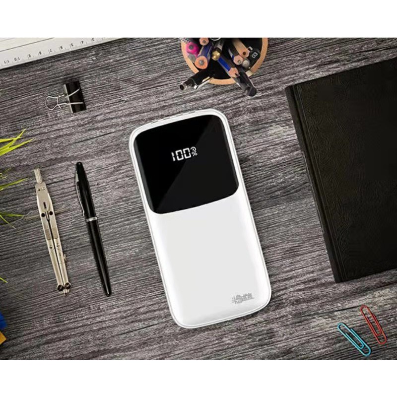 【COD】Viqoo Powerbank 10000mAh Fast 4 Output dan Full LED Display Portable V5 Fast Charging