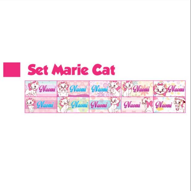 

Label Nama Marie Cat Waterproof