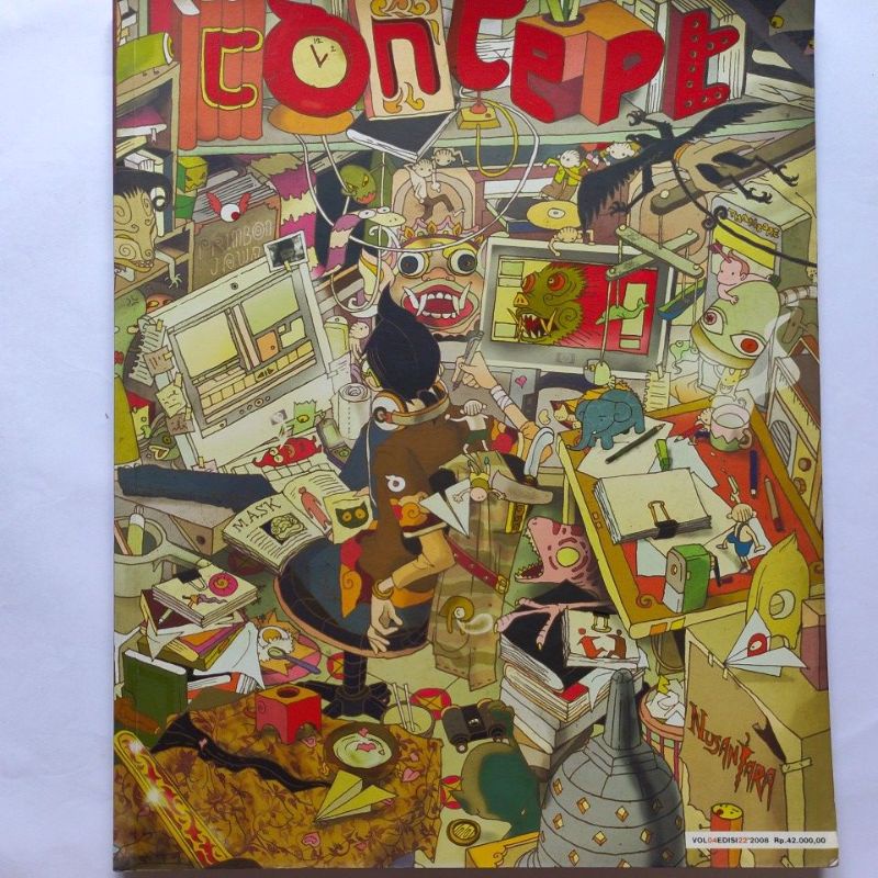 majalah desain grafis concept vol 04 edisi 22 2008