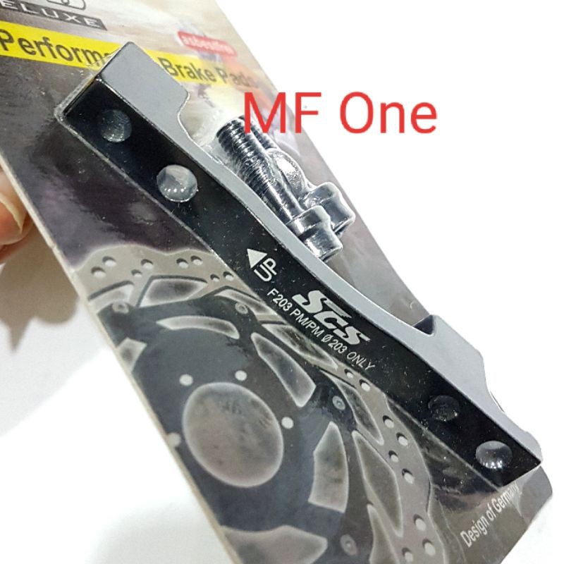 Adaptor Rotor Postmount SCS 203mm 8 inch