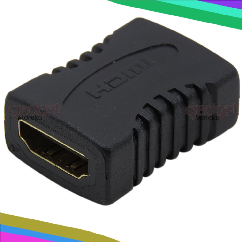 Adapter HDMI Female ke HDMI Female Rovtop