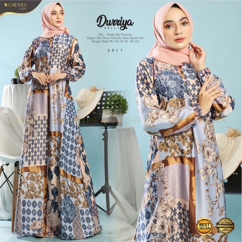 DURRIYA DRESS BY KHEYRA HIJAB
