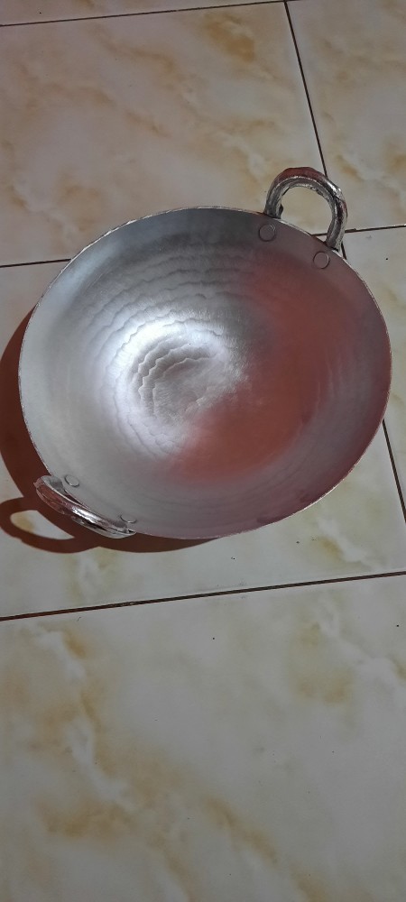 Wajan Alumunium Mini Diameter 25cm Asli Garut Tebal & Anti Karat.