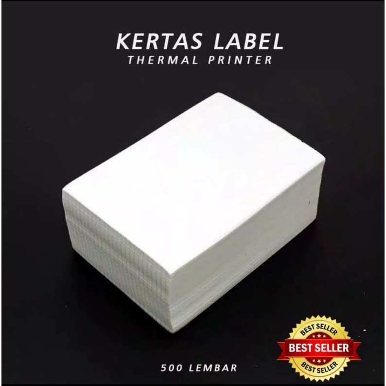

Kertas Thermal / Thermal Label / Label Thermal 100 x 150 mm isi 500Pcs