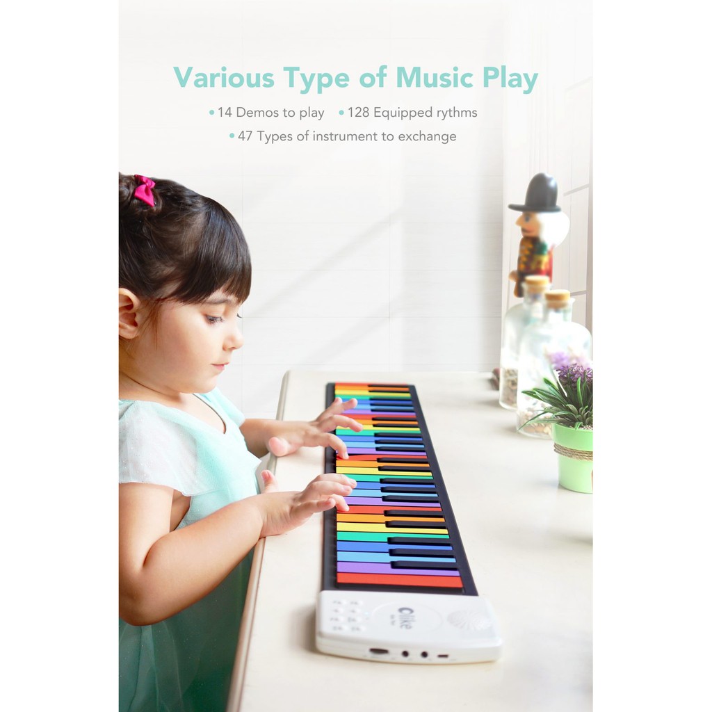 OLIKE EDU TOYS HAND ROLL PIANO PORTABLE GARANSI RESMI