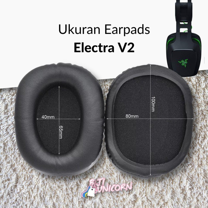 Earcup Earpad Ear Cushion Cushion Razer Electra V2 Busa Foam Bantalan V 2