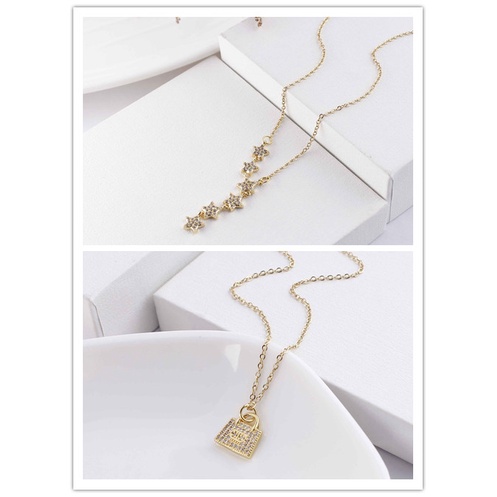 Kalung Titanium Permata Fashion Jewellery 144.366