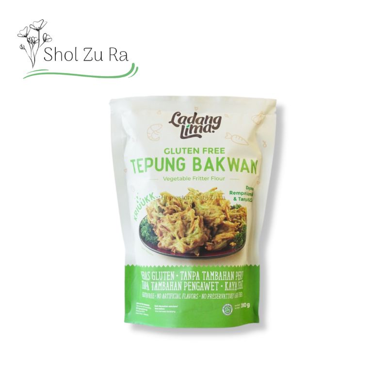 

Tepung Bakwan Ladang Lima 200gr | Tepung Bumbu Premix Gluten Free