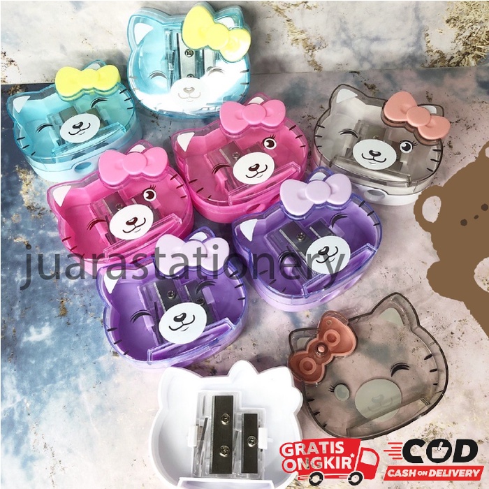 

Serutan Kepala Hello Kitty (600)/ Pengserut Rautan Fancy / Alat Tulis Lucu / rautan pensil putar / serutan pensil putar / rautan / rautan pensil / serutan / serutan pensil / rautan putar / peruncing pensil putar / orotan pensil putar/rautan pensil