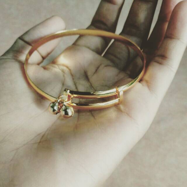 Gelang dewasa warna Gold