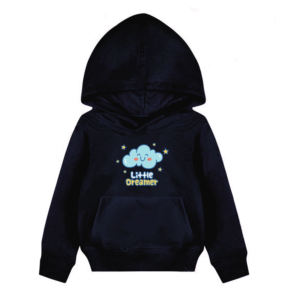 Hoodie Anak Little Dreamer Sweater Pakaian Fleece Anak M - XL