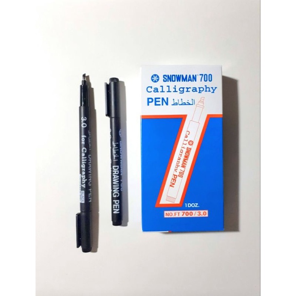

Snowman Calligraphy Pen FT-700 1 lusin