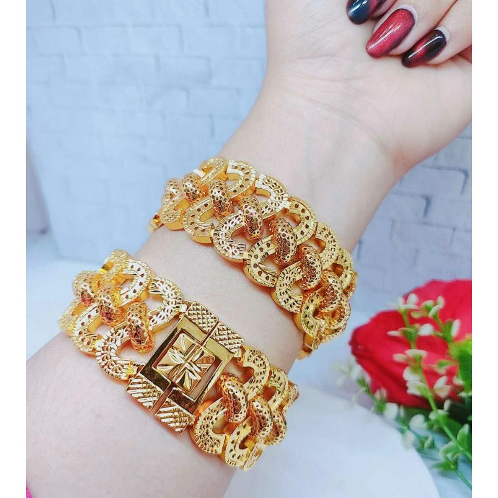 Gelang Xuping Lapis Emas Perhiasan Wanita Jewelry  R088