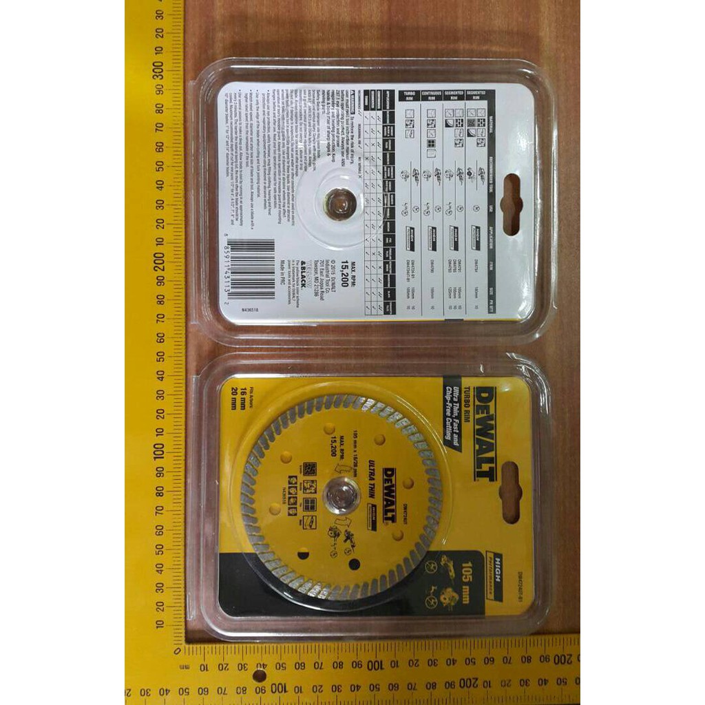 Pisau Potong Keramik Dewalt Granit 105 mm ultra thin