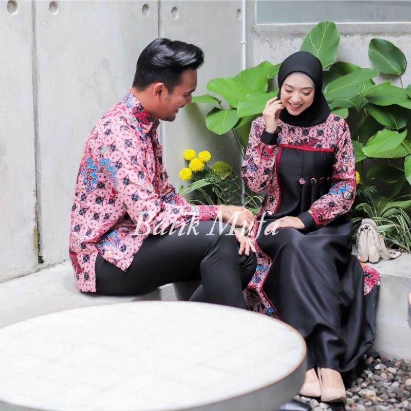 SET COUPLE GAMIS KAISHA GOWN BAJU GAMIS LEBARAN TERBARU 2022 GAUN HARI RAYA BAJU COUPLE LEBARAN