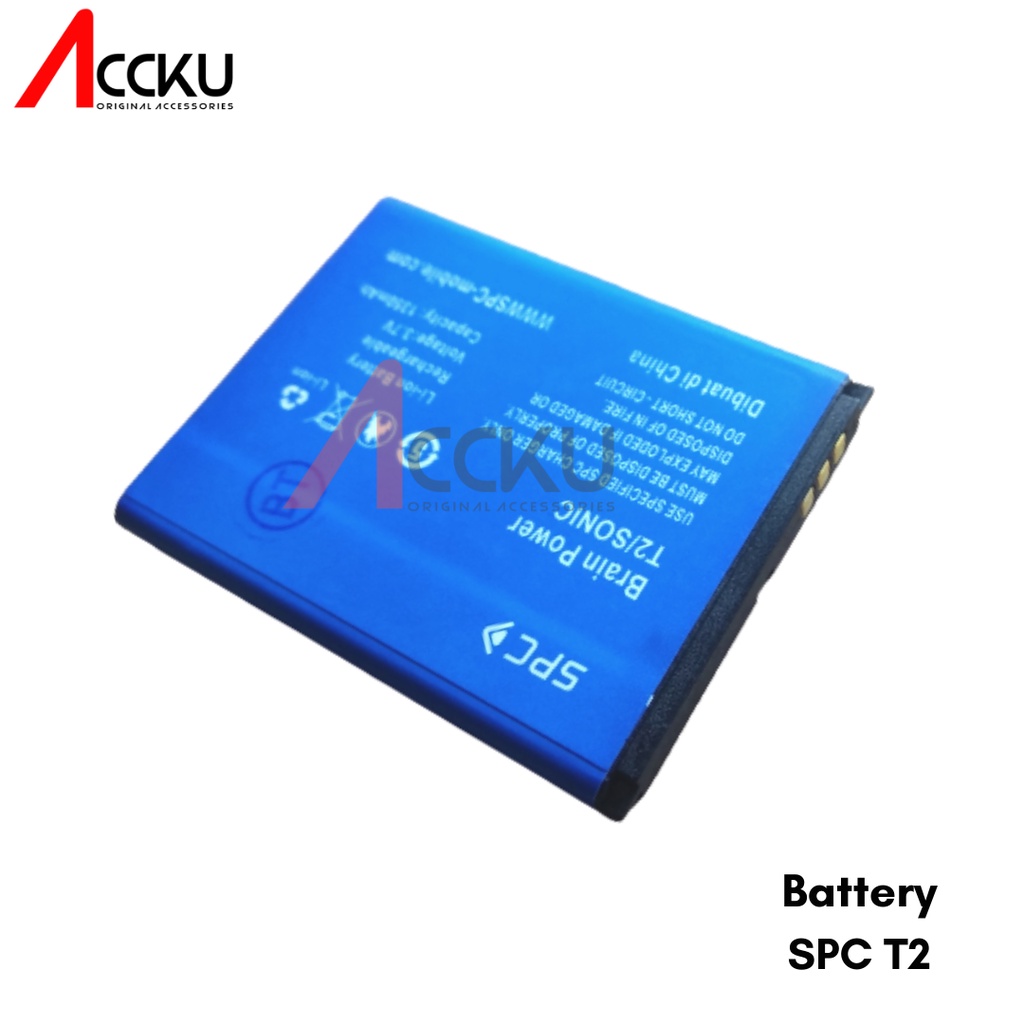 BATRE BATTERY SPC T2 SONIC BATERAI SPC T2 SONIC ORIGINAL