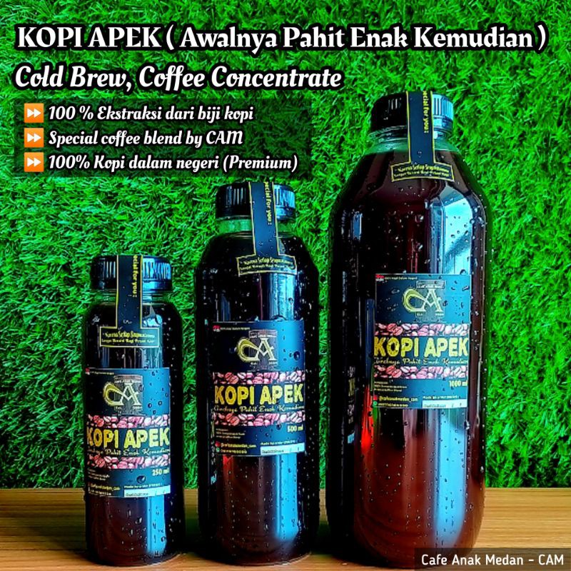 

Cold Brew | Kopi APEK (Awalnya Pahit Enak Kemudian) | Coffee Concentrate | Kopi Botolan | Kopi Sehat