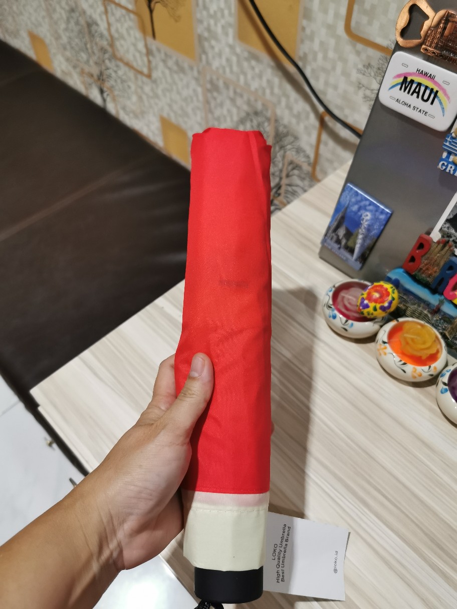 Payung Lipat 3 Golf Bahan Ponzy Ukuran Besar Fashion Kualitas Super