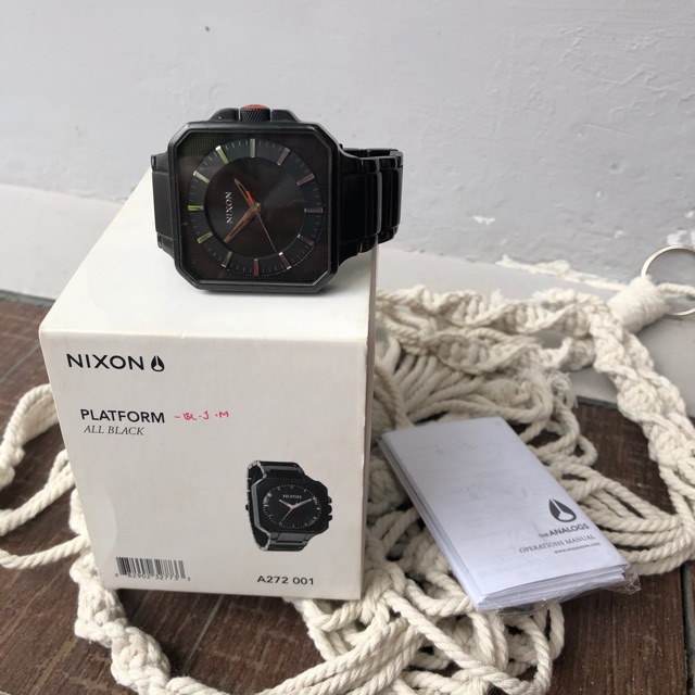 Preloved jam tangan cowok nixon original