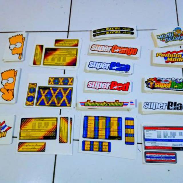 

Stiker custom