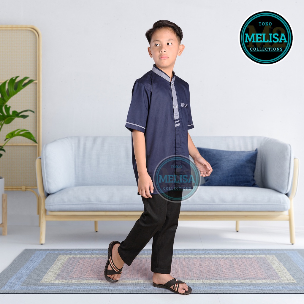 baju koko kemko anak tanggung bahan katun toyobo size 14 15 16 17 baju koko anak 8 tahun sampai dengan 16 tahun Baju Koko Lengan Pendek Baju Koko Fashion Muslim Anak laki laki Terbaru