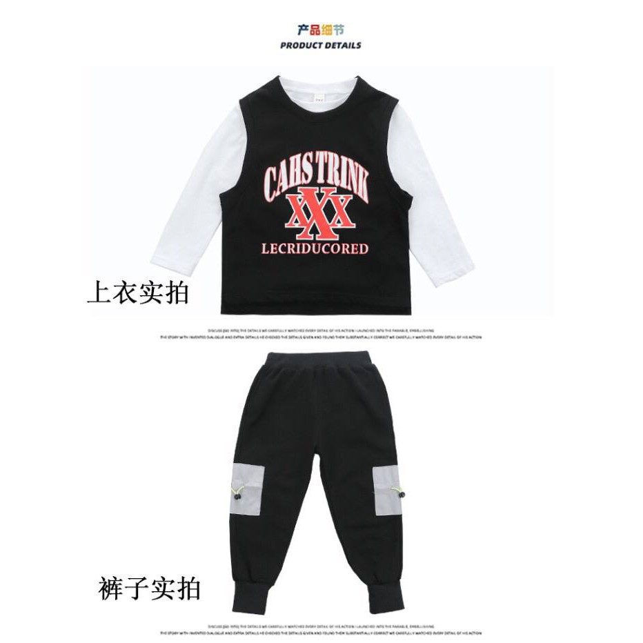 Promo !! setelan anak laki murah LS setelan 3in1 record three cross kid import sz uk 3th (hitam dan hijau)