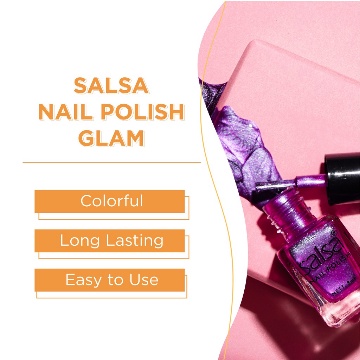 ★ BB ★Salsa Nail Polish Glamour 8ml - Kutek - Cat Kuku