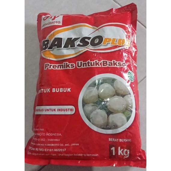 

baksoplus Ajinomoto 1kg ( bumbu premiks bakso )