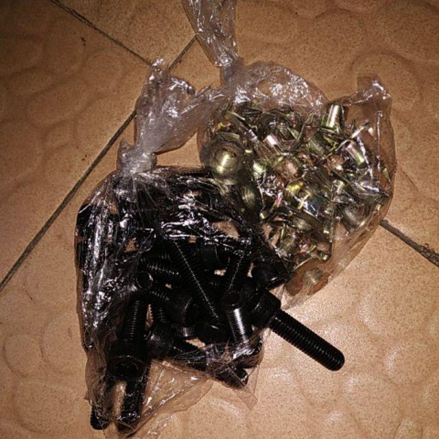 Baut L Untuk Poin Papan M10 Panjang 50mm