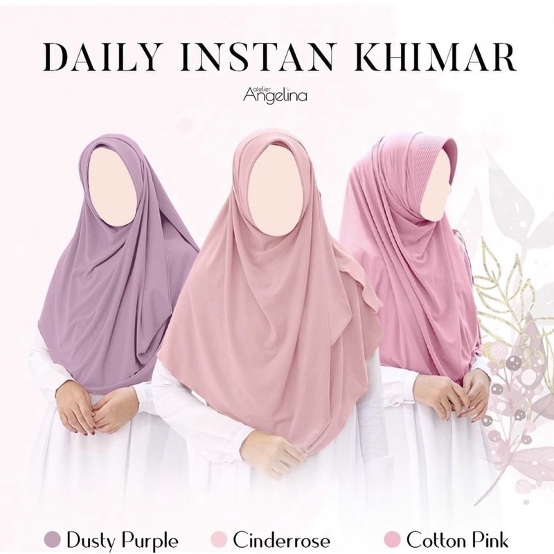 Atelier Angelina Daily Instan Daily Khimar