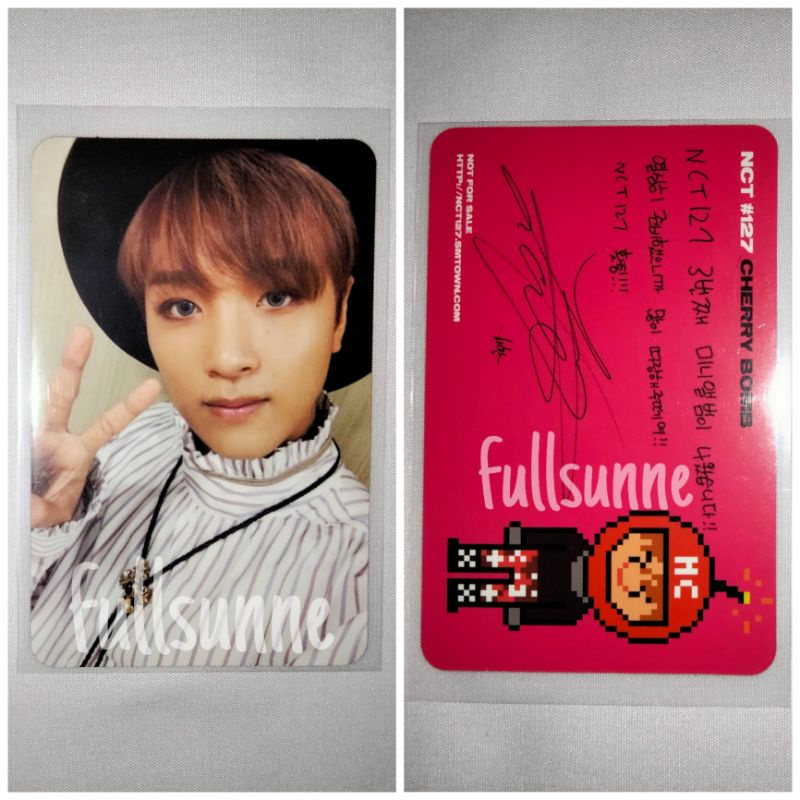 [READ DESC] Photocard Haechan Cherry Bomb NCT 127 & SG 21 Dream Haechan Set Include Bene Ktown