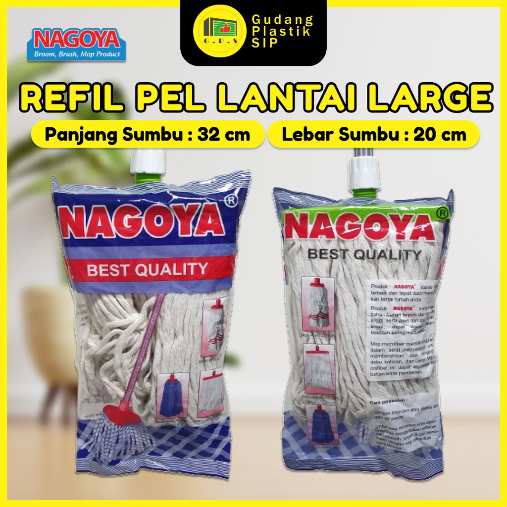 REFIL / REFILL NAGOYA PEL LANTAI MOP LARGE COTTON